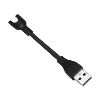 Mi Band зарядно устройство за Смяна на USB-линия за предаване на данни, Зареждане Light Sense Версия Кабелен адаптер за смарт гривна Mi Band 2