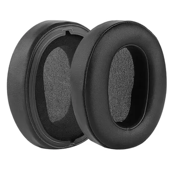 Сменяеми амбушюры за слушалки WH-XB900N, тампони за уши, кожа слушалки, резервни части за ремонт на амбушюр (черни)