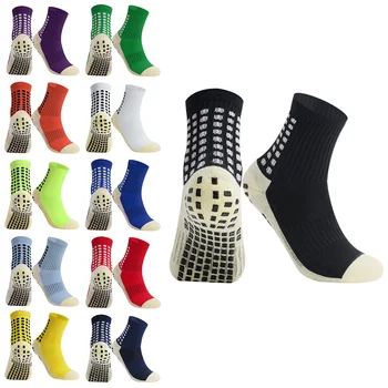 Стил Нови футболни чорапи TD Кръгла Силиконова издънка на Мини Футболни чорапи-Спортни, Мъжки, Дамски Чорапи за Бейзбол и ръгби