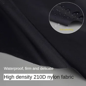 210D найлон За квадратни метра за чанти, униформи, якета, шиене със собствените си ръце, Дишаща плътна Однотонная тънка мека водоустойчив плат син цвят