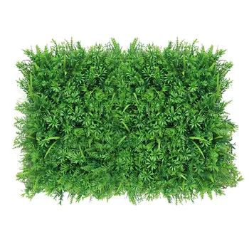 Здрав Имитированный Тревата, Изкуствена трева, Изкуствена зелена Трева, Зелени панел за домашен интериор, вътрешно и външно Пластмасови газонное растение