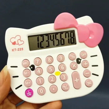 Моделиране на Kawaii Kuromi 20pcs 8-цифрен калкулатор Сладък Фигура 