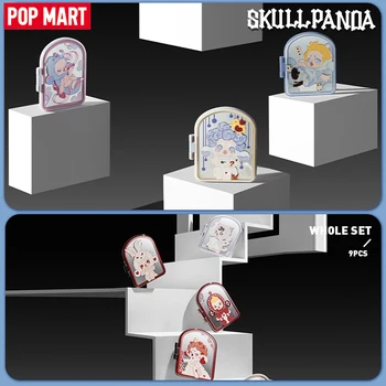 Серия POP MART SKULLPANDA всеки ден Wonderland - Поставка за мобилен телефон, празна кутия, 1 бр./9 бр. аксесоари Mystery Box