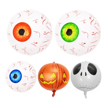 Ужасяващи декорации за очните ябълки, балони, надуваеми ужасни топки за очите, играчки за еднократна употреба, творчески празнични аксесоари за парти на Хелоуин