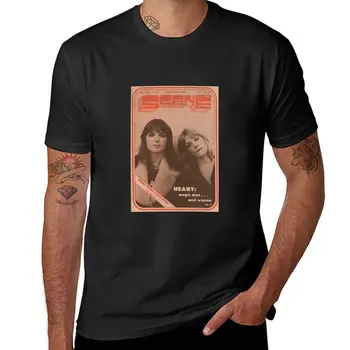 Нова тениска с изображение на сърцето на Ан и Нанси Уилсън, тениска с домашен любимец принтом за момчета, летен топ тениска за мъже