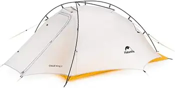Лека туристическа палатка за 2 души с не заема много място купол за къмпинг непромокаеми раници-палатки