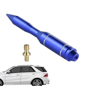 Автомобилна антена-куршум за камион, Смяна на стълбове на автомобилната антена, Водоустойчив дизайн с плосък кражба спирачка заключване, съвместима с всички пикапами