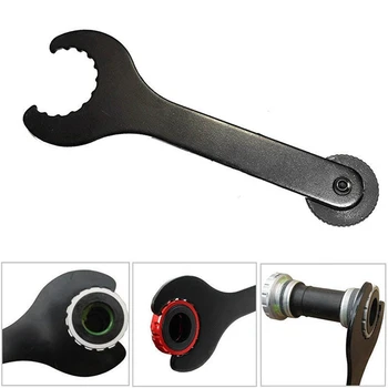 Ключ за фиксиране на мотора Вграден Ключ за средна ос с кривошипной капак Инструмент за поддръжка на велосипеда