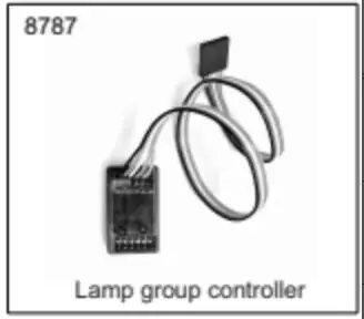 Резервни части за радиоуправляемого колата ZD Racing MX-07 8787, контролер група лампи