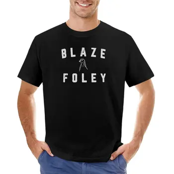 Тениска Blaze Фоли, ново издание, тениска блонди, однотонная тениска, тениски по поръчка, създайте свои собствени плътно прилепнали тениски за мъже