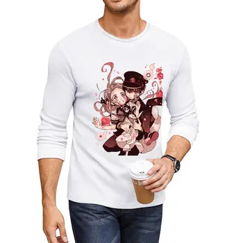 Нова тениска TBHK Manga Color с дълги ръкави, корейски модни тениски с графичен дизайн, тениска оверсайз, мъжки ризи