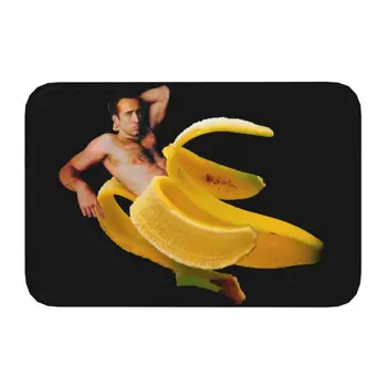 Никълъс Кейдж в бананови мат Противоскользящий Кухненски подложка за баня, Тоалетна Мат, Входна врата, Килим