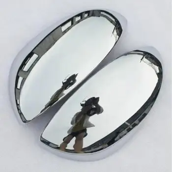 Хромирани странична врата, тампон върху огледалото за обратно виждане, автомобилни аксесоари, подходящи за Nissan JUKE 2010 2011 2012 2013 2014 2015 JF