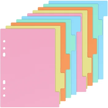 Цветни щипки за задължителен Разделител Указательная дъска Разделители Азбука Кламери Цветни Джобове Скоби страници