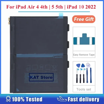 Батерия за iPad 10 2022 Air 4 5 2020 A2316 A2324 A2325 A2072 7606 ма Смяна на инструменти за ремонт