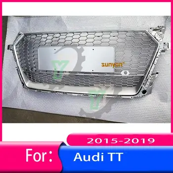 За Audi TT 2015 2016 2017 2018 2019 Решетка на предната броня на Автомобила, Централна панел, Стилна Горната решетка (модифицирана за стил TTRS)
