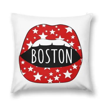 Възглавница за устни Boston University BU, изработени по поръчка, Декоративни калъфки за възглавници за дивана