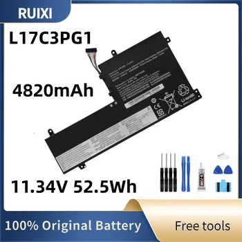 RUIXI Оригинална батерия L17C3PG1 За Legion Y530 Y540-15IRH Y730 Y740-15IRH Y7000 Y7000P L17M3PG3 L17C3PG2 L17L3PG1 L17M3PG1