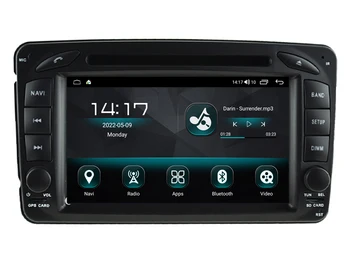WITSON Android 13 Автомобилен Радиоприемник За Mercedes C Class W209 CLK W203 2003-2005 GPS Carplay WiFi Авто Стерео Navi Мултимедия