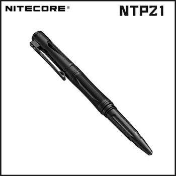 NITECORE NTP21 Тактическа дръжка от алуминиева сплав с вольфрамовым ръб, Многофункционален инструмент за самозащита, Разбивающий стъкло + скоба от неръждаема стомана