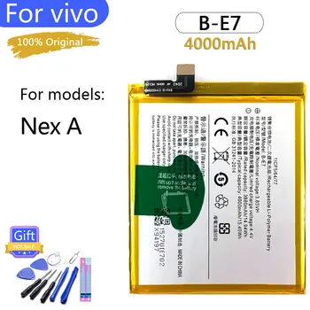 100% Оригинална Батерия на B-E7 За VIVO Nex A 4000 mah, Висококачествен Взаимозаменяеми Батерия