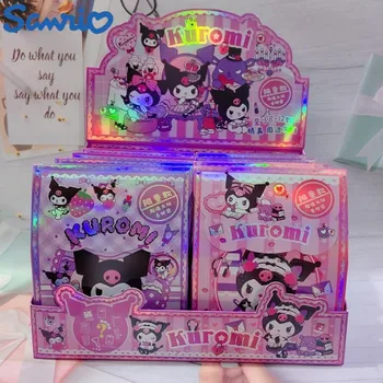 Sanrio 2023 Подарък кутия за Офис консумативи с изненада Сладко Kuromi Melody Cinnamoroll Hello Kitty Набор от офис консумативи с изненада За децата на Едро