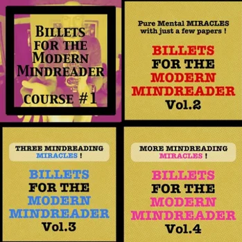 Детайли за съвременно Mindreader, том 1-4 Жюльена Лозя - Магически трикове