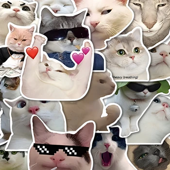 50 Instagram стил, скъпа творческа личност, етикети с мемами за кучета и котки, куфар за лаптоп, Компютърна акаунт, етикети за ежедневна украса