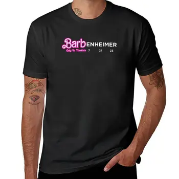 Нова тениска Barbenheimer a Barbenheimer a Barbenheimer, черна тениска, нова тениска мъжка тениска с изображение