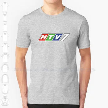 Облекло Унисекс с логото на Htv7 2023, Градинска облекло Тениска с логото на марката, Графична тениска
