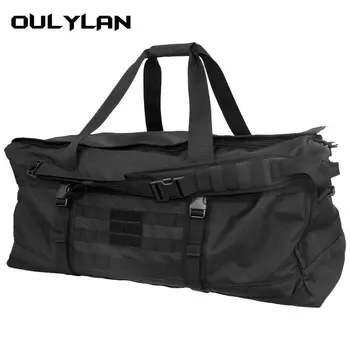 Раница Oulylan за Къмпинг От тъкан Оксфорд 600D 106L, Тактическа пътна чанта-Голям Капацитет, Военна Многофункционална чанта за багаж