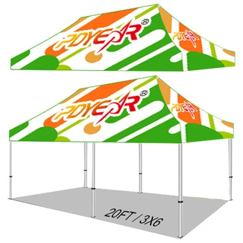 RTS свободен Дизайн 3X6 Навес за търговия на Алуминий Изработени По Поръчка палатка за дейности на открито сгъваема палатка 10x20 навес