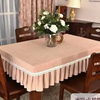 Плат овална покривка правоъгълна покривка за масата за хранене е квадратна дъска комплект работно бюро, масичка за кафе, определени