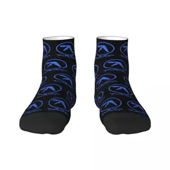 Сини чорапи-близнаци Aphex, Мъжки И Дамски Топли Модни Чорапи за отбора с електронната музика, Новост